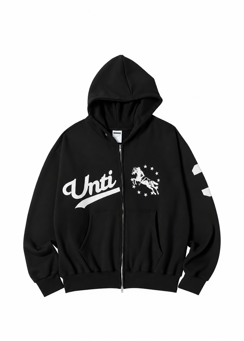 Velrisa Star Horse Zip Hoodie
