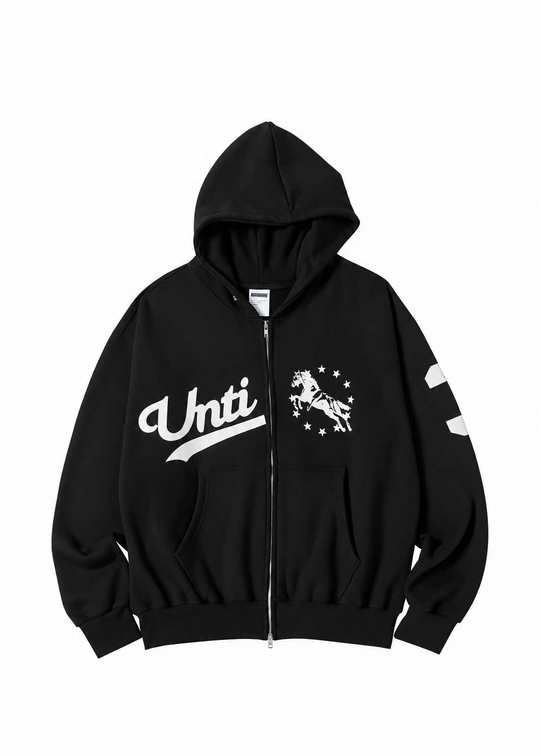 Velrisa Star Horse Zip Hoodie