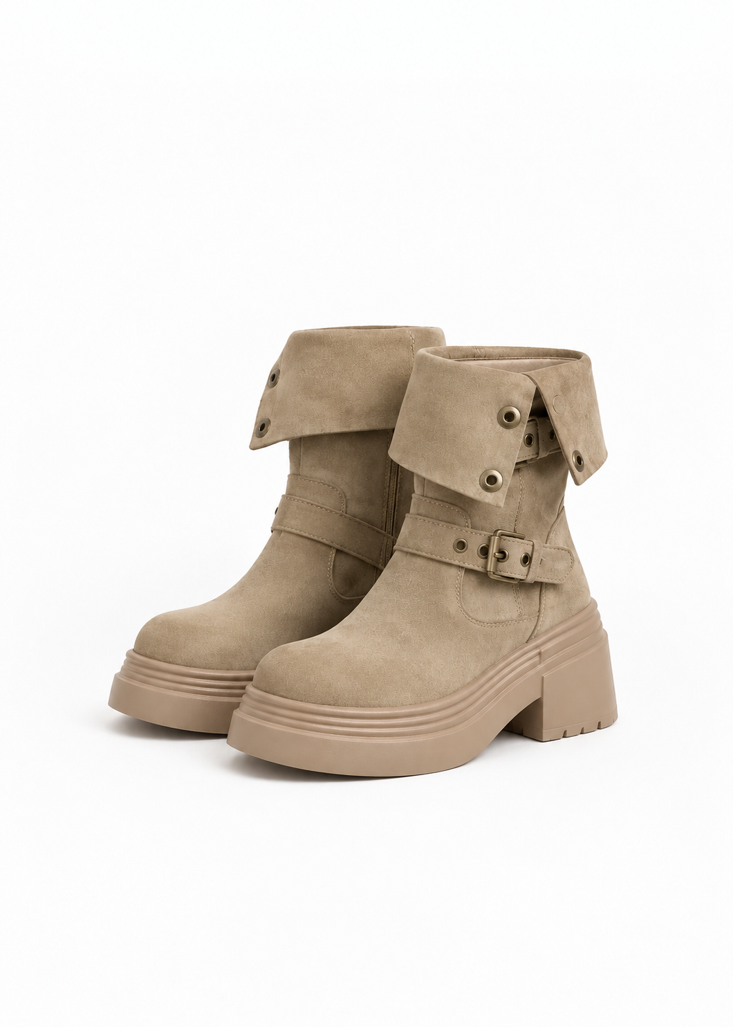Velmora Fold Belt Boots
