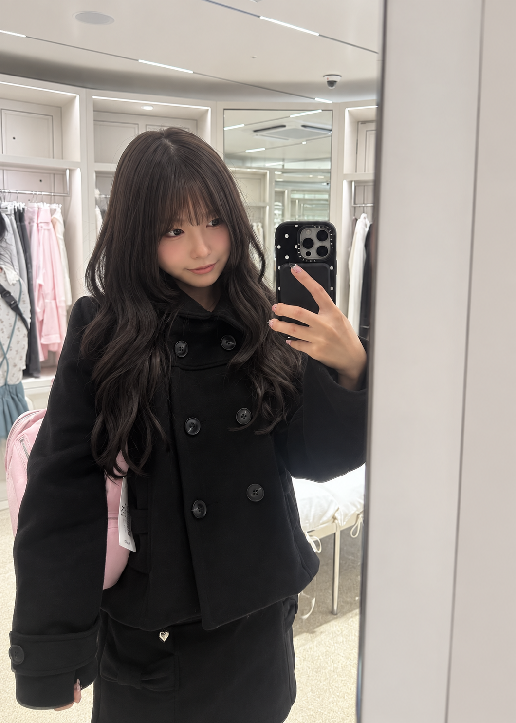 Velmira Double Button Coat