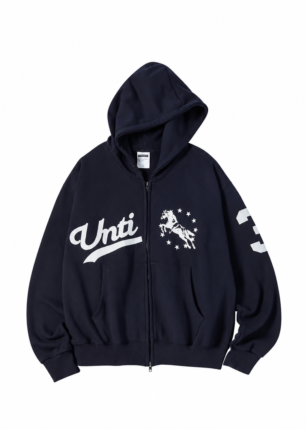 Velrisa Star Horse Zip Hoodie