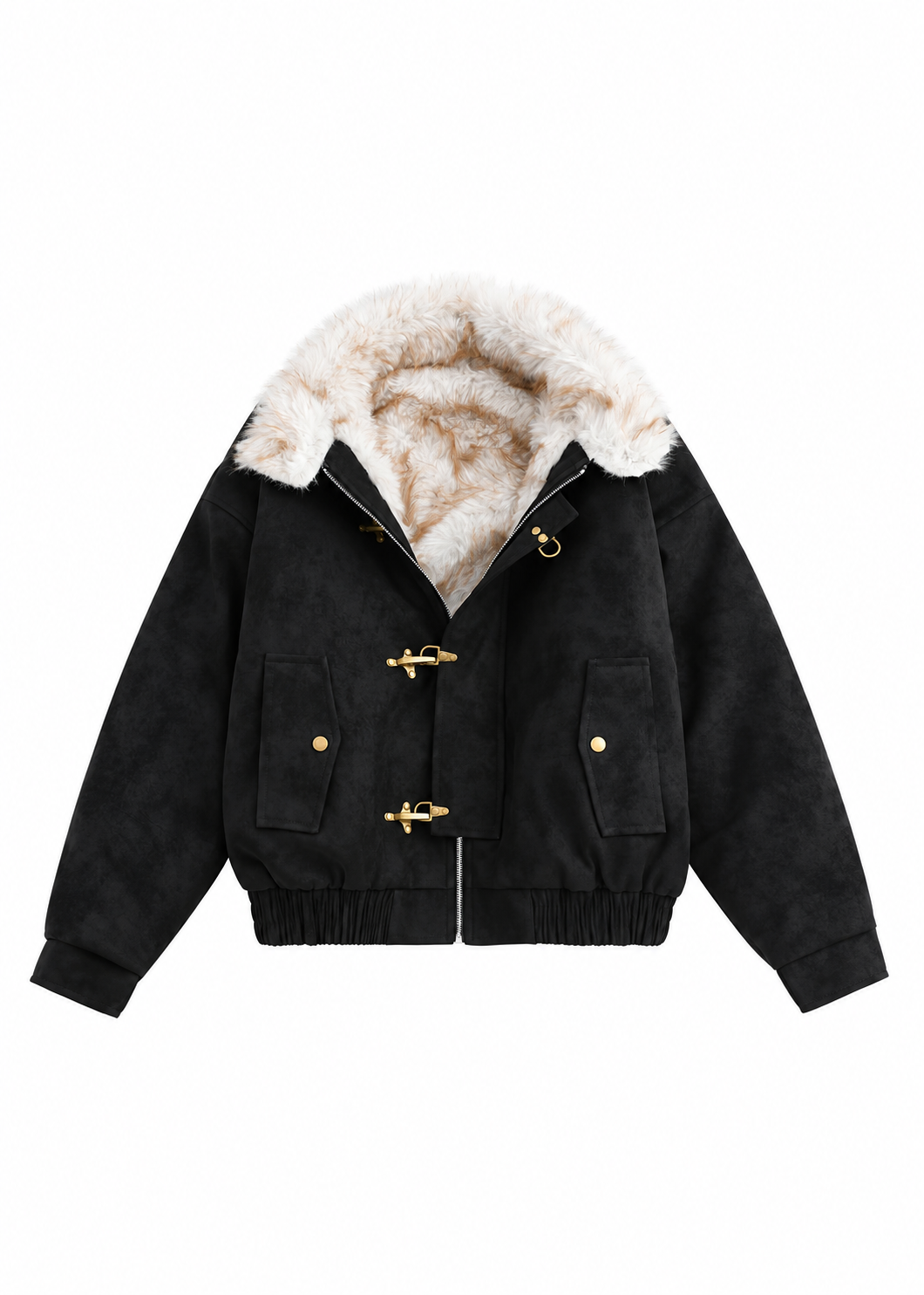 Velmora Fur Hood Jacket